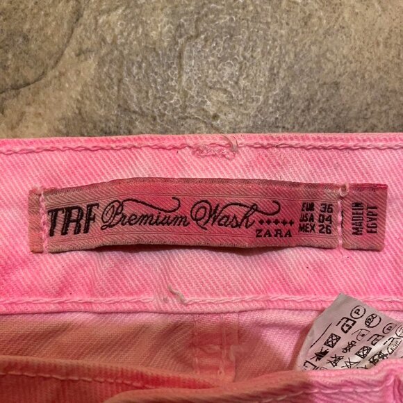 Zara mini skirt neon pink, beach - Picture 3 of 7